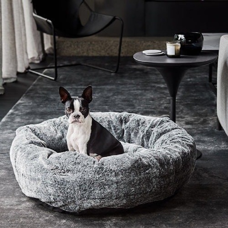 Round Calming Cuddler Anxiety Free Dog Bed