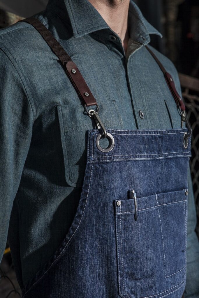 Denim apron