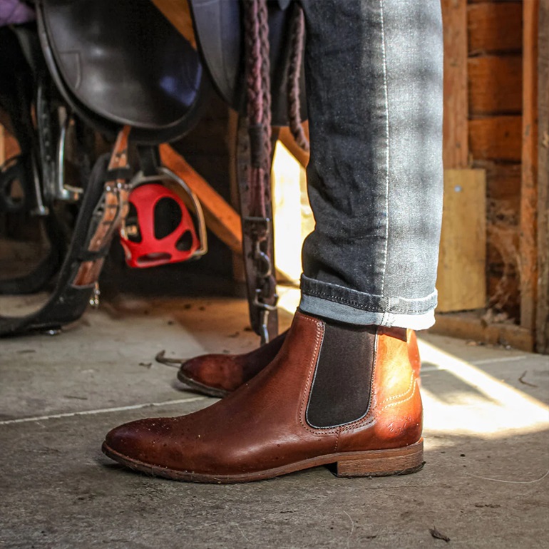 LLOYD CHELSEA BOOTS TAN
