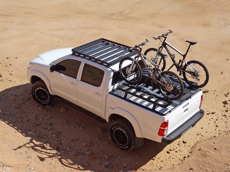 upper view of the Toyota Hilux