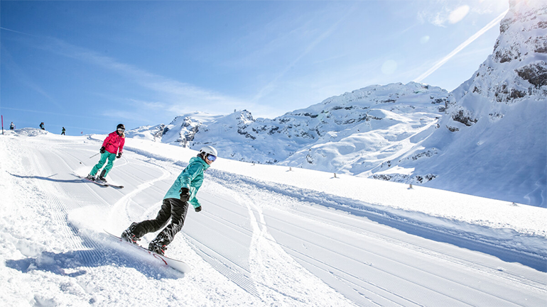 snow-skiing